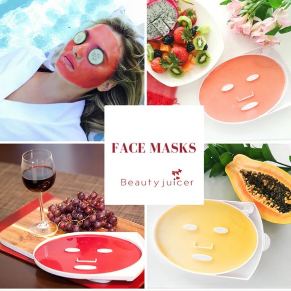 Amazon.com : Bryzalor Face Mask Maker Machine - DIY Fruit  Beautyjuicer Face Mask Machine DIY Natural Fruit Vegetable Mask Maker Slowjuicer